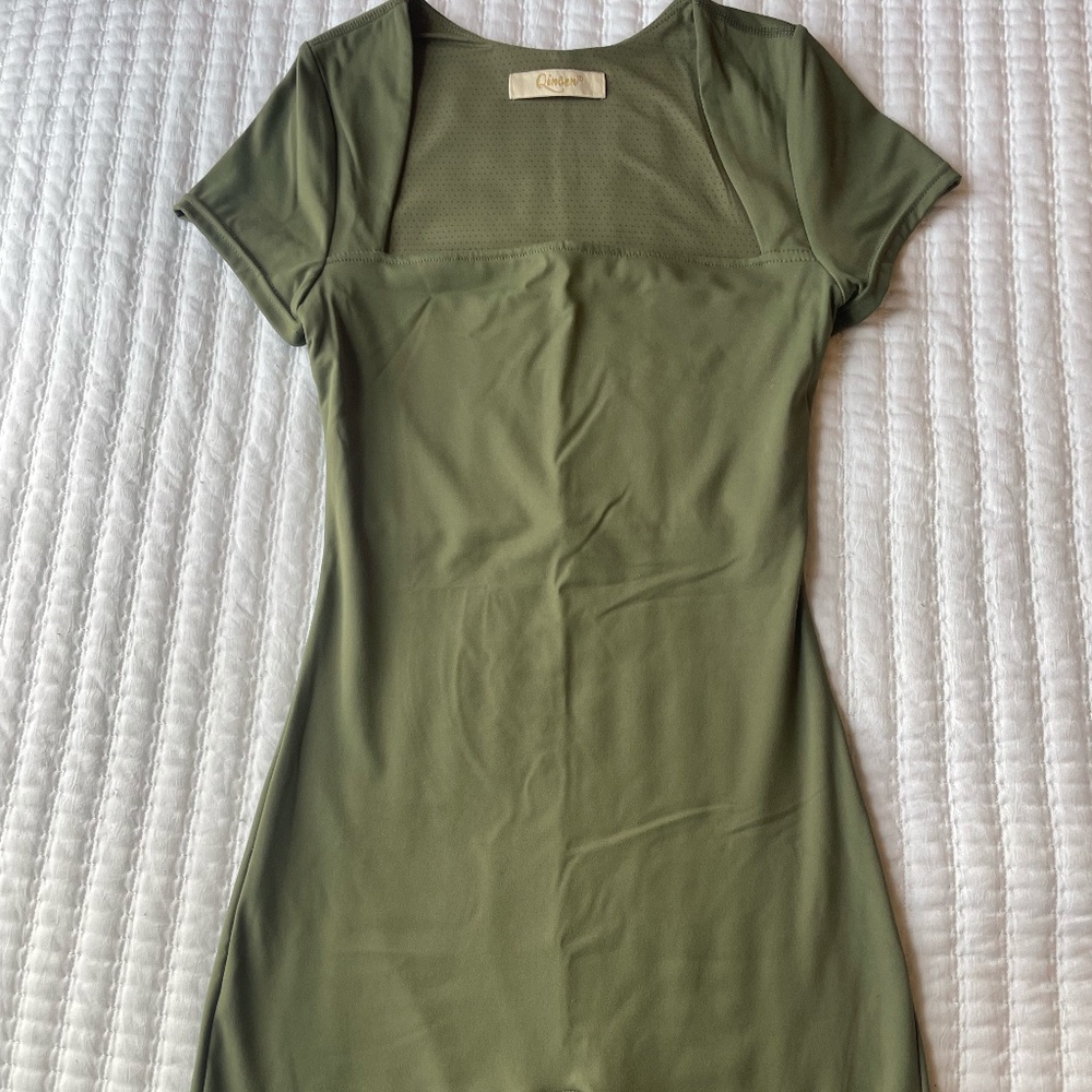 Amazon Qinsen Green Romper
